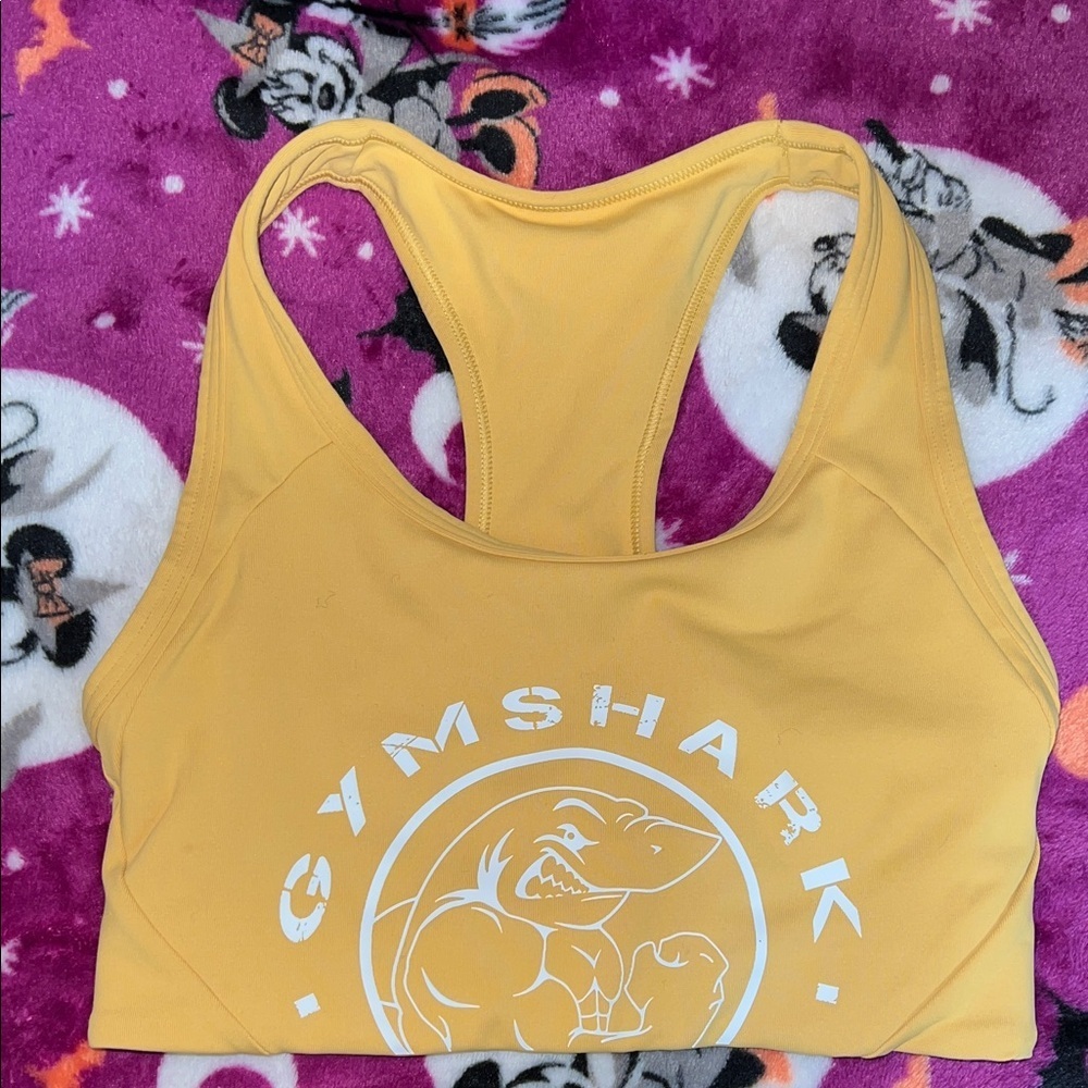 Yellow Gymshark Legacy Bra size XS like new